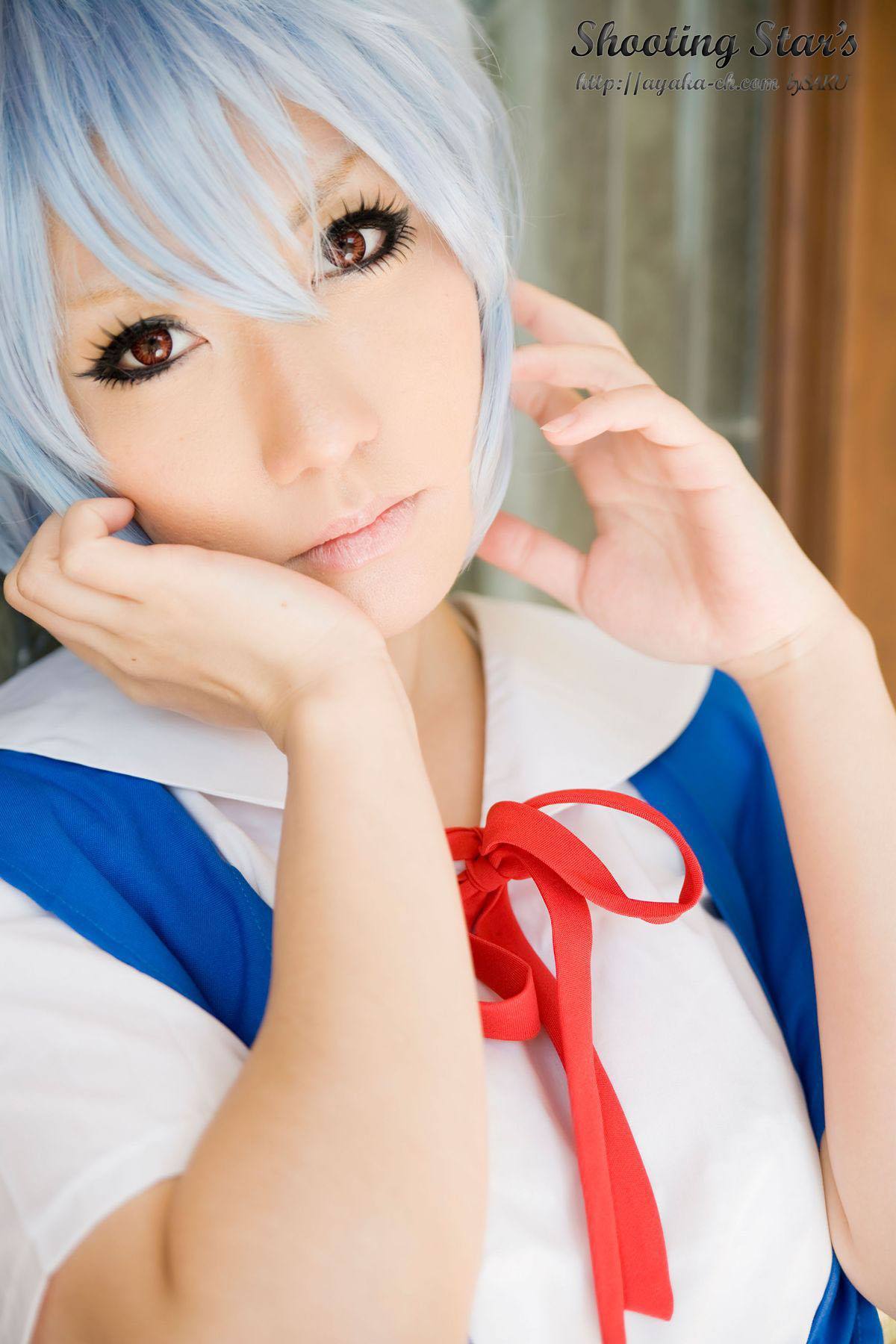 [Cosplay] 2013.03.26 Evangelion - Big Tits Rei Ayanami 1